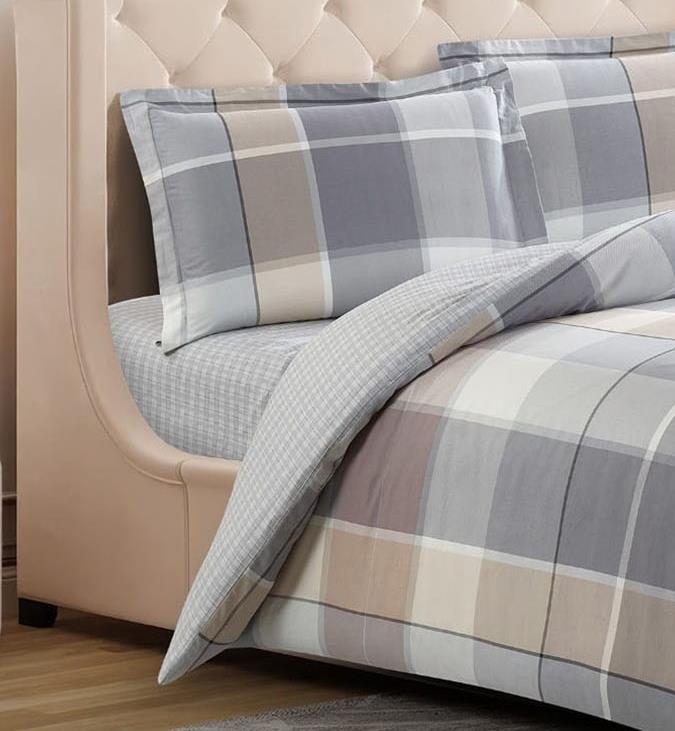 מצעי 100% כותנה רכה בצפיפות 200 חוט דגם סול | מבחר מידות