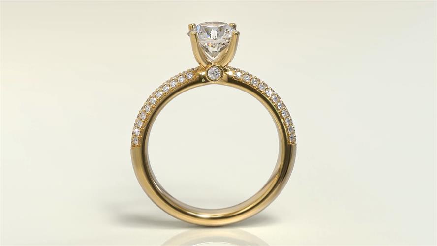 טבעת אירוסין דגם ליאור