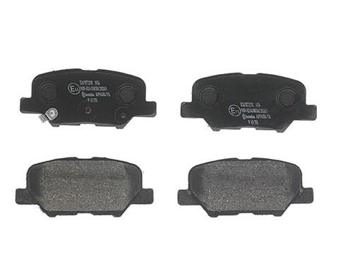 סט רפידות בלם אחורי לרכב מיצובישי אאוטלנדר מבית Brembo סט רפידות בלם אחורי לרכב מיצובישי אאוטלנדר מבית Brembo