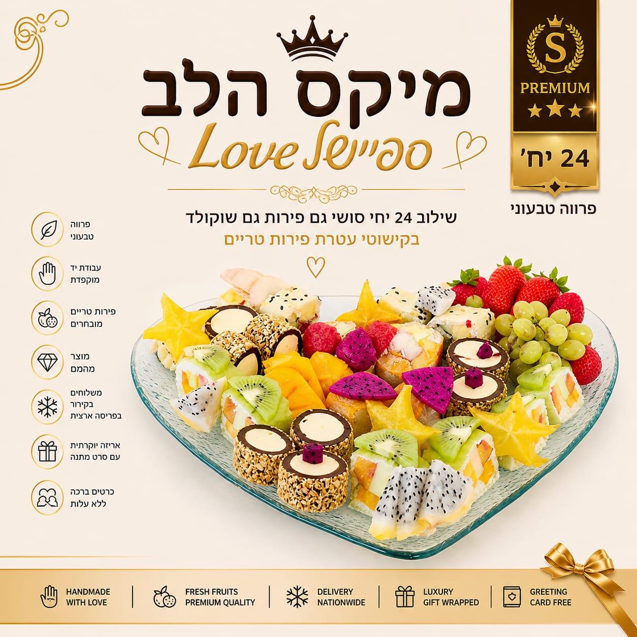 מיקס סושי לב
