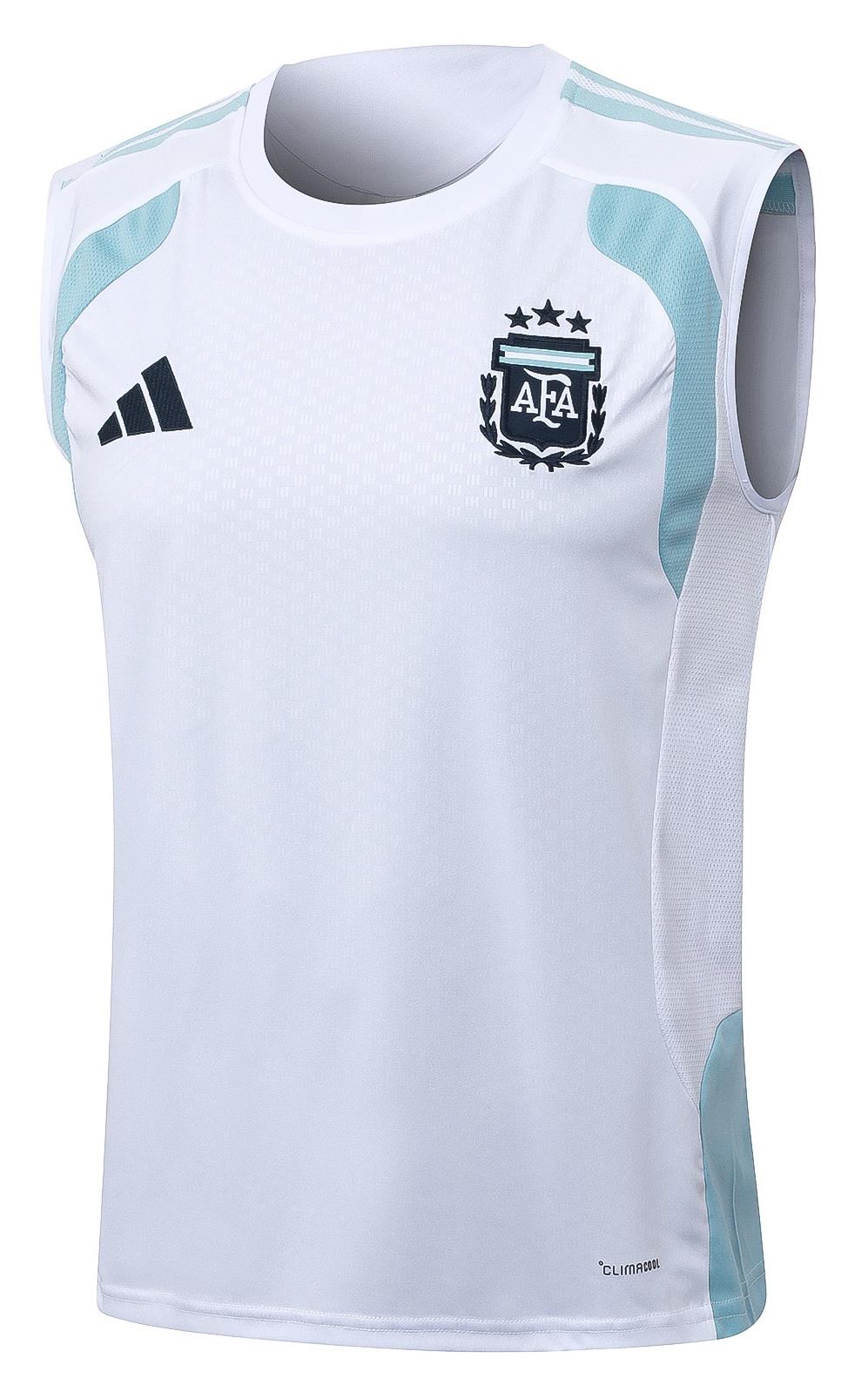 ארגנטינה גופיה קצרה לבנה