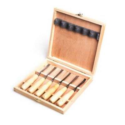 סט של 6 מפסלות לגילוף-חברת ROHER סט של 6 מפסלות לגילוף-חברת ROHER