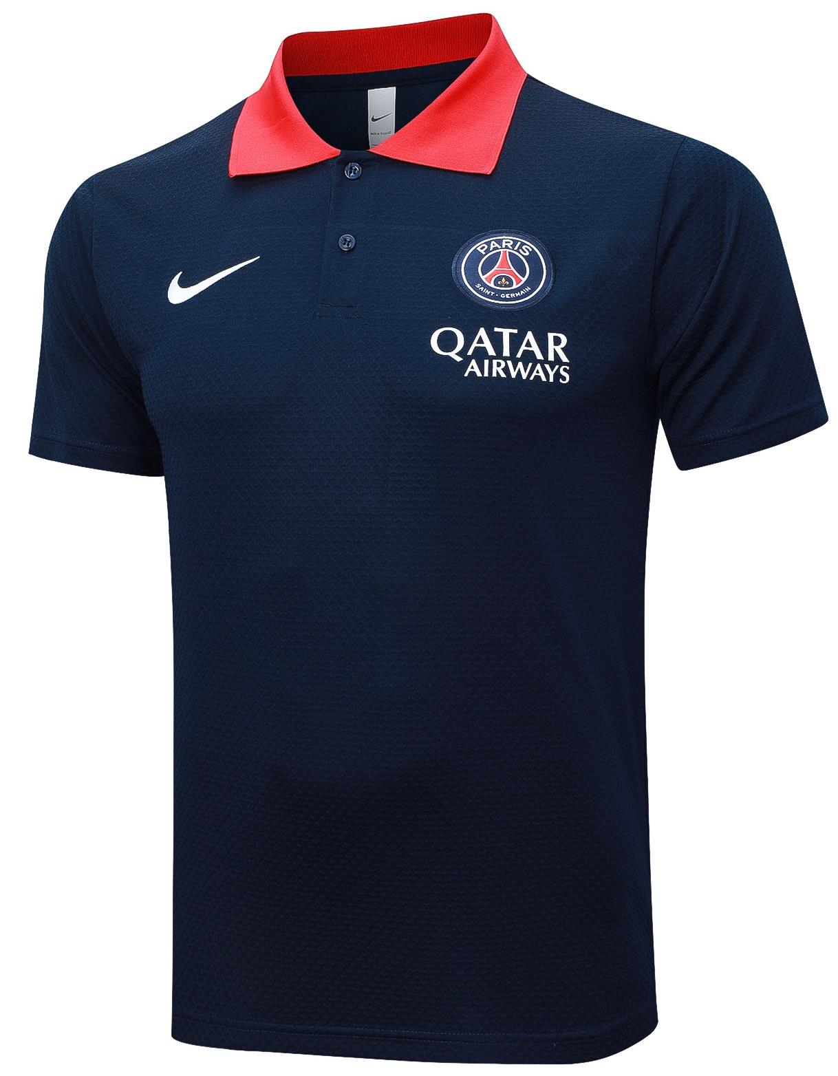 חולצת פולו פ.ס.ז' כחול כהה