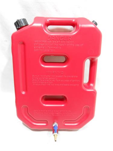 10L Liter Jerrycan WITH TAP Practical  Gasoline Diesel Fuel Tank Can Pack For Offroad SUV ATV 