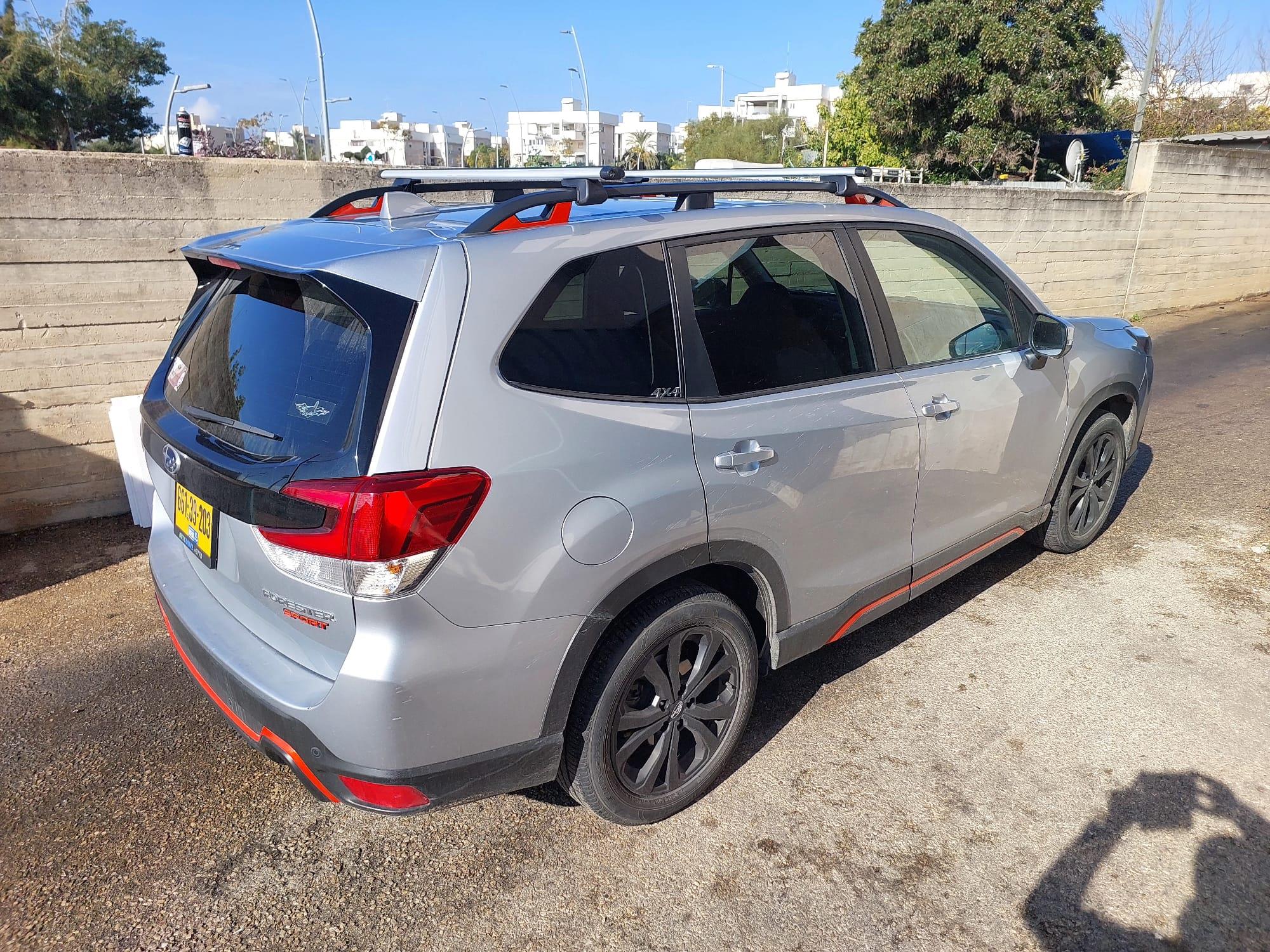 גגון סובארו פורסטר ספורט דור חדש פסי רוחב אלומיניום קמפינג לייף