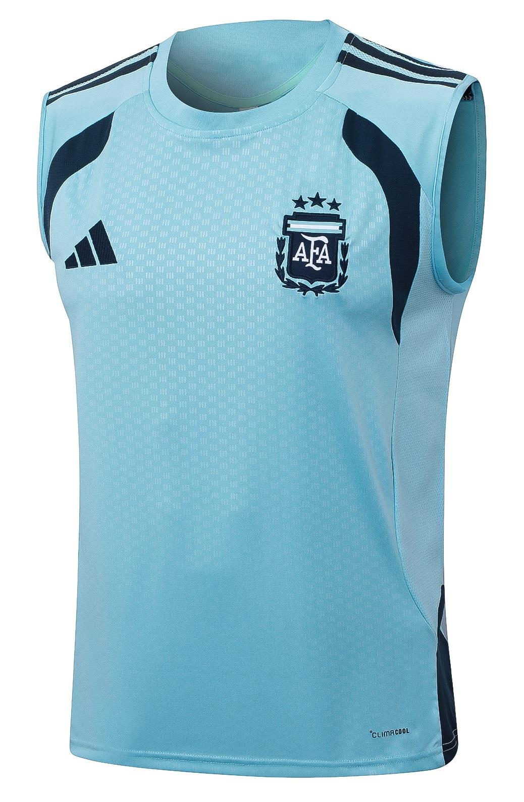 ארגנטינה גופיית אימון תכלת