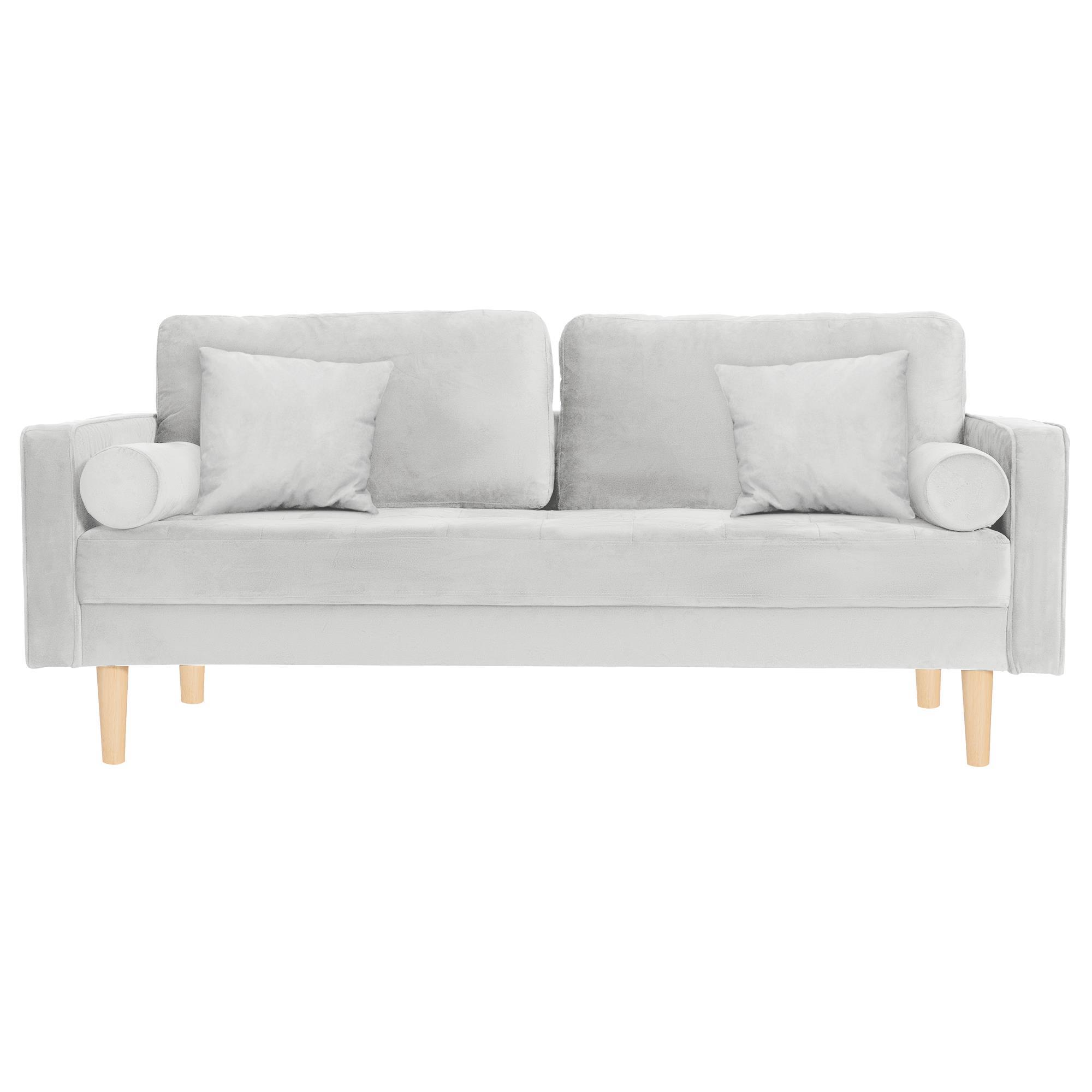 ספה תלת מושבית דגם סונטה צבע בז ספה תלת מושבית דגם סונטה צבע בז