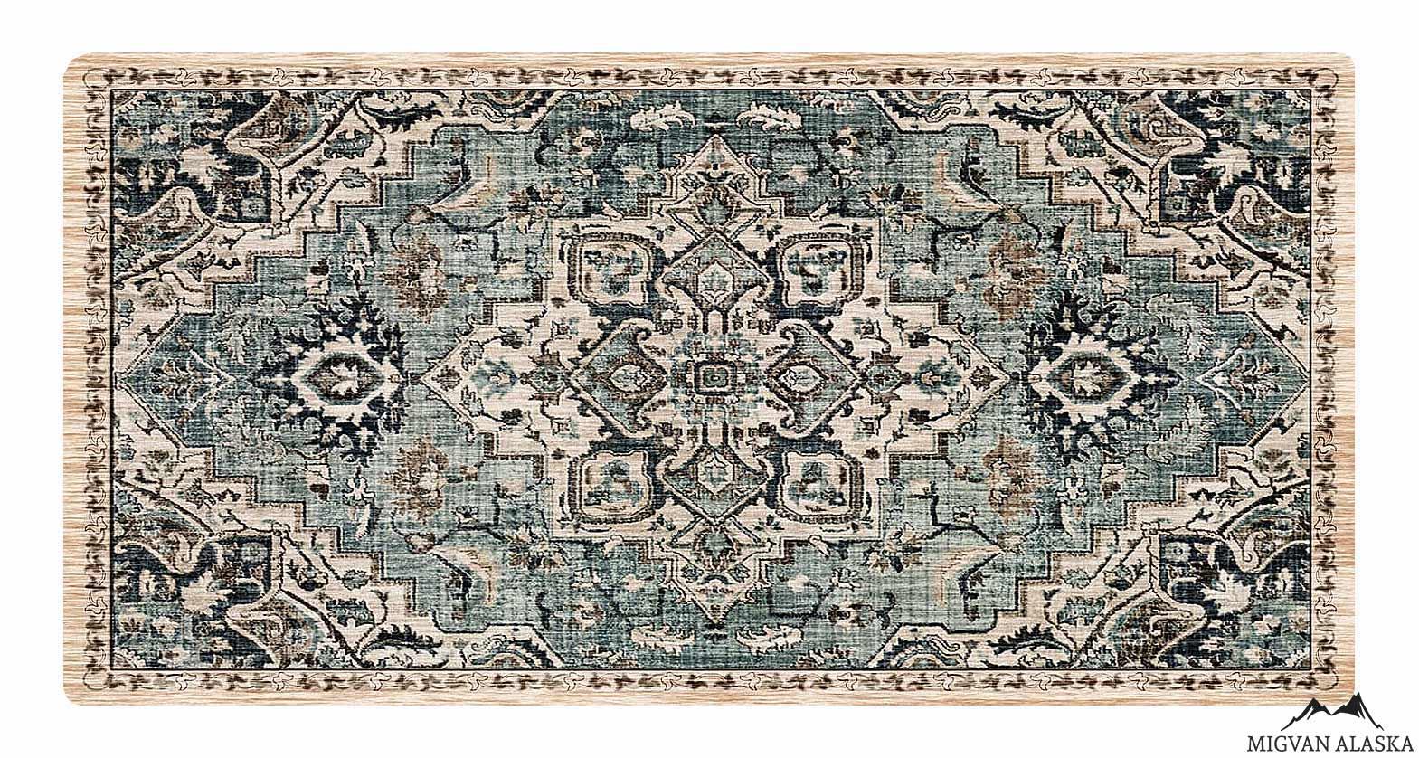 שטיח מטבח דגם - 263 מבד שאניל איכותי (מתנקה בקלות!)