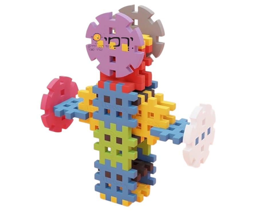 מידי וופל + גלגלים 120 חלקים
