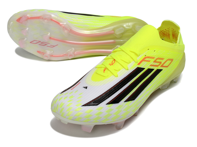 נעלי כדורגל אדידס Adidas F50 Elite FG צהוב שחור