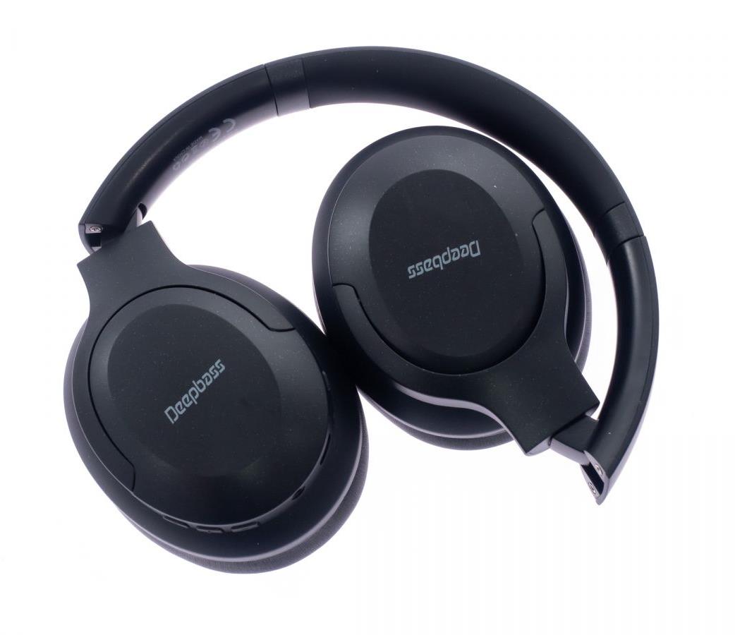 אוזניות בלוטוס עם השתקת רעשים ANC DeepBass R500