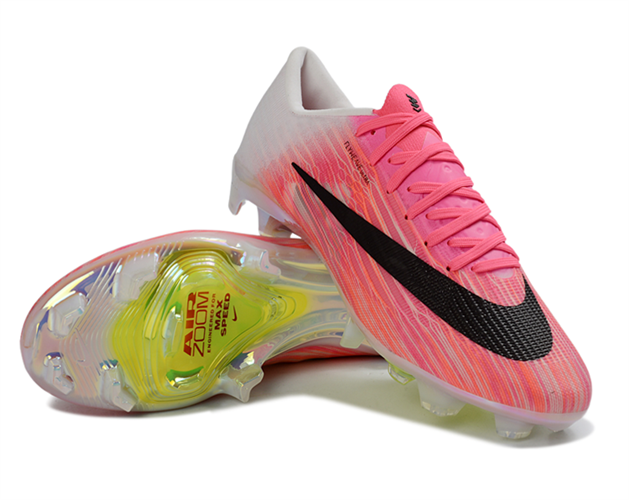 נעלי כדורגל Nike Hypervenom phantom FG ורוד לבן