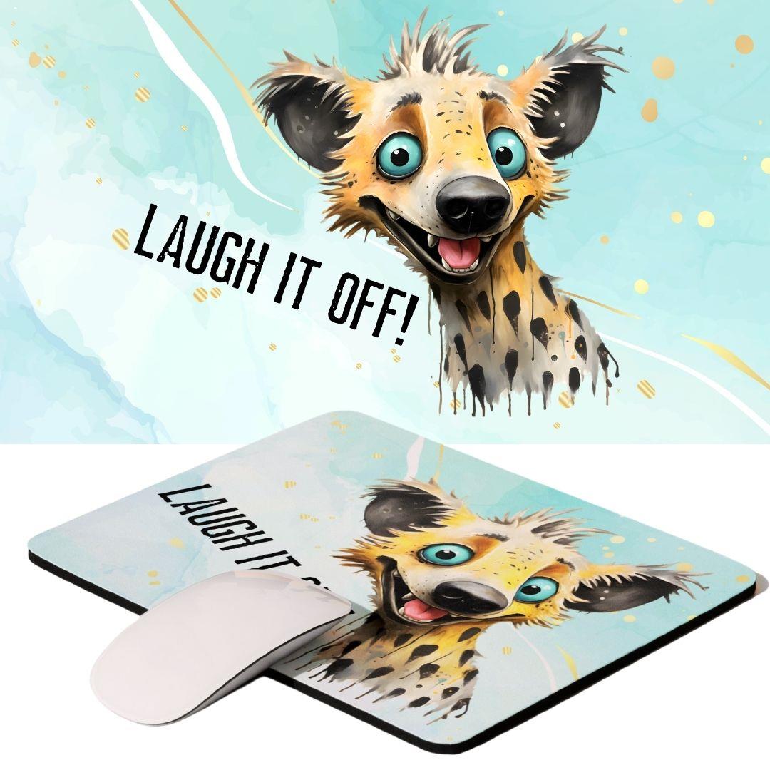 פד לעכבר צבוע "Laugh It Off" – אנרגיה חיובית, הומור וצבעוניות מתפרצת | גיתוש