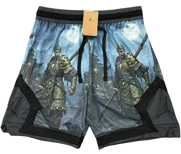 מכנסי אייר ג'ורדן סמוראי Air Jordan כחול אפור