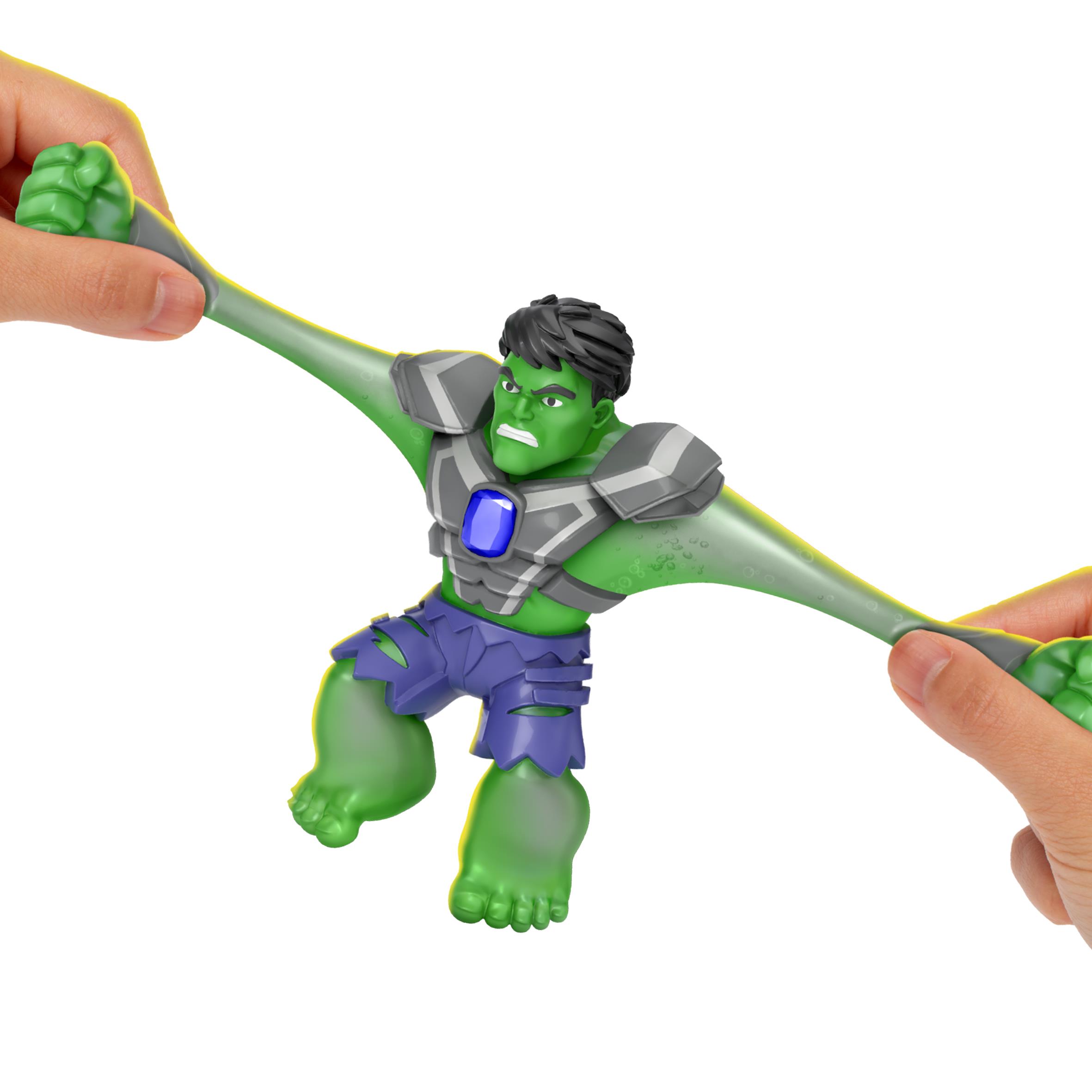 גו ג'יט זו X מארוול - בובה נמתחת - סטרץ' Avengers גיבורי על הענק הירוק - Goo Jit Zu