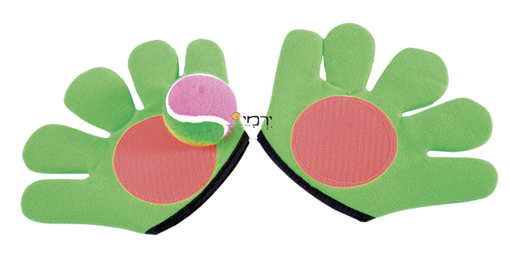 כפפות סקוטש + 2 כדורים