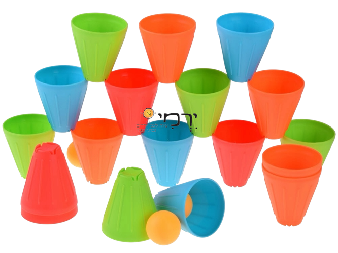 משחק כוסות בערימות