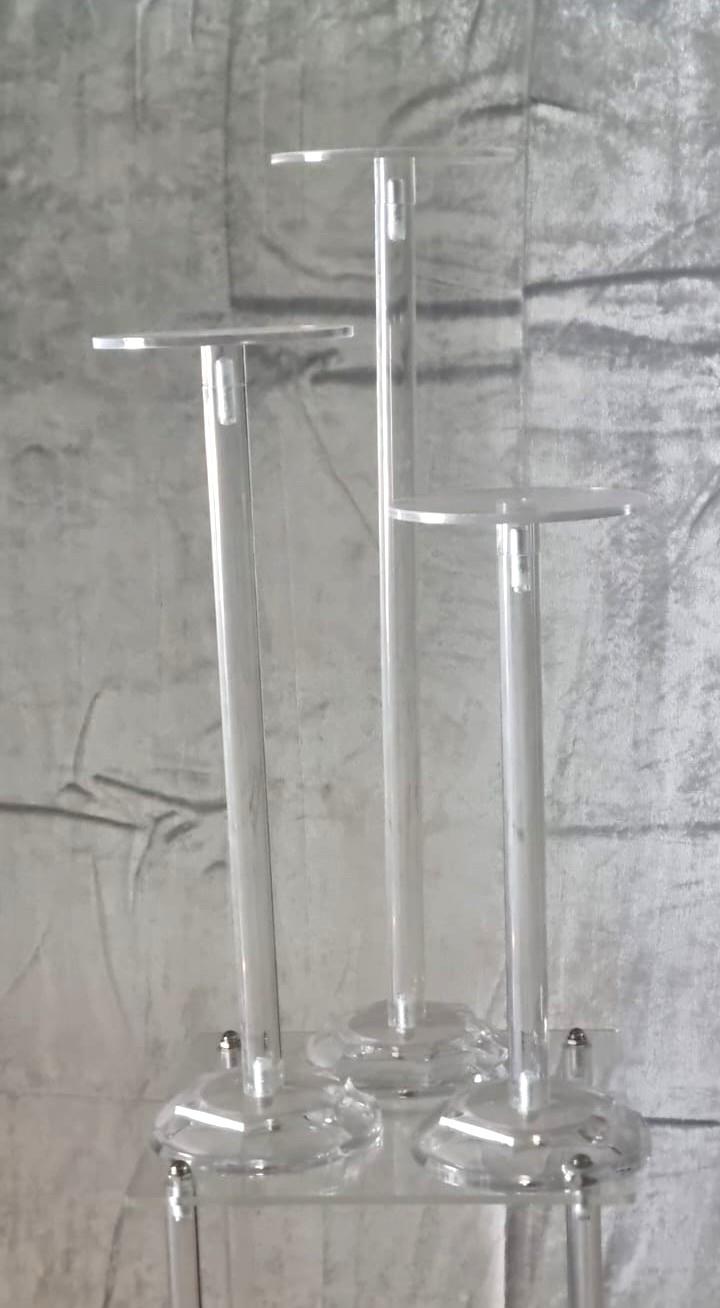 סט שלושה מעמדים לעיצוב