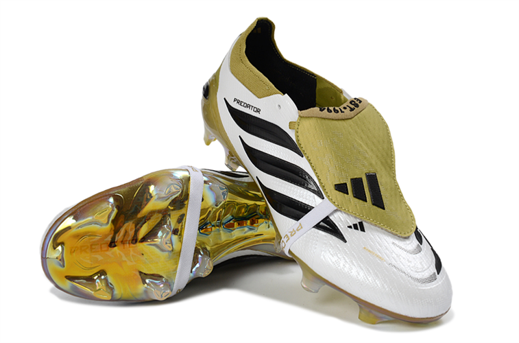נעלי כדורגל אדידס Adidas Predator Elite XII לבן זהב