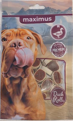 חטיף מקסימוס סושי רול ברווז 80 גר