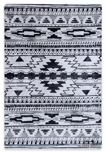 שטיח סלון דגם איבוני - אלמנטים גאומטרים
