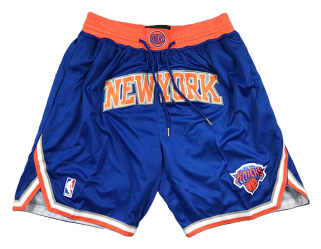 מכנסי ניו יורק ניקס כחולות Just Don NBA