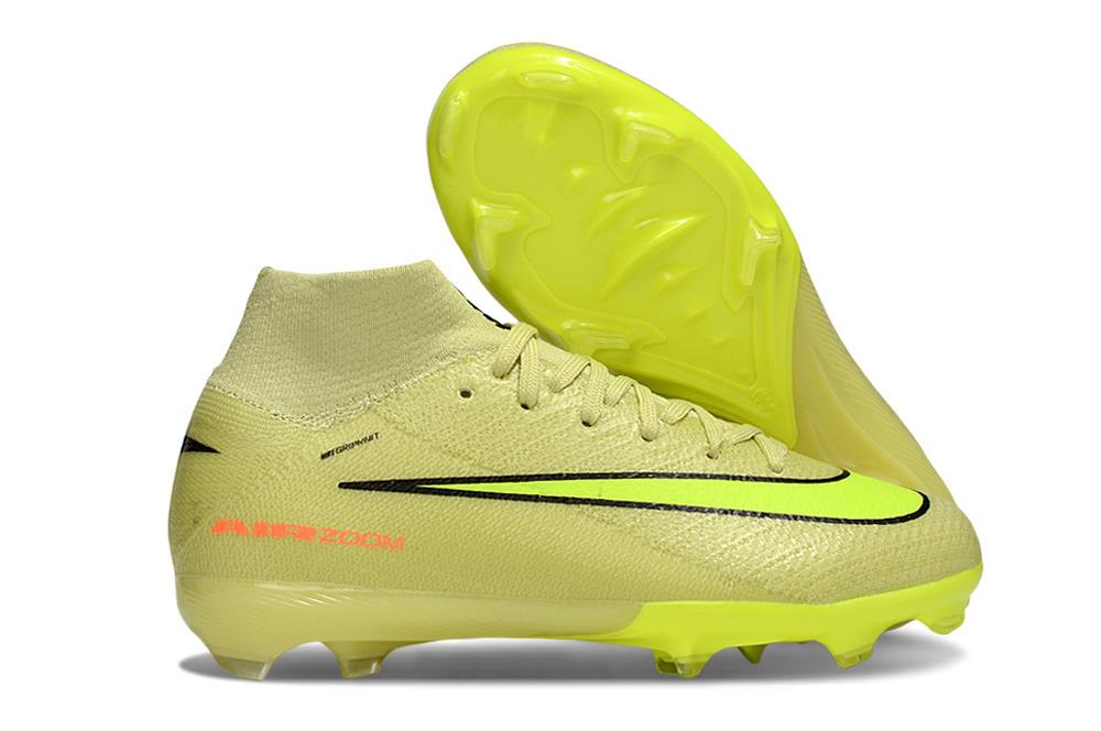 נעלי כדורגל ילדים Nike Air Zoom Mercurial Elite FG צהוב