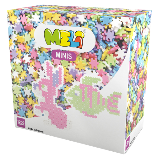 מלי MELI מיניס MINIS פסטל 1200 חלקים