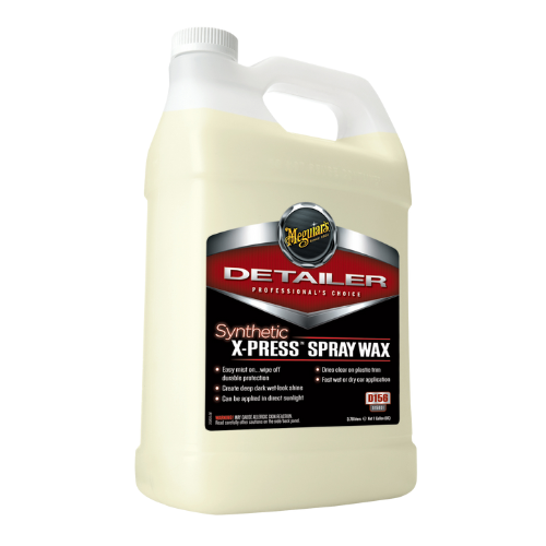 ווקס דיטיילר סינטטי - SYNTHETIC X-PRESS SPRAY WAX מבית MEGUIAR'S | גלון 1 ליטר