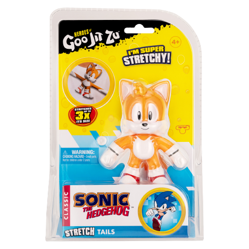 גו ג'יט זו - בובה נמתחת - סטרץ'  Sonic טיילס - Goo Jit Zu