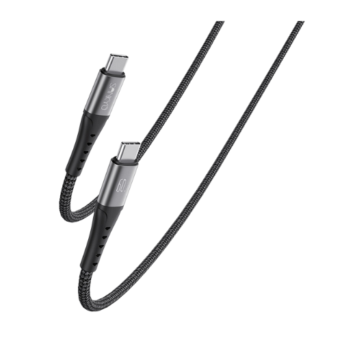 כבל טעינה USB אוניברסלי בצבע שחור ל-TYPE-C דגם 110SNK66 מבית SANKYO