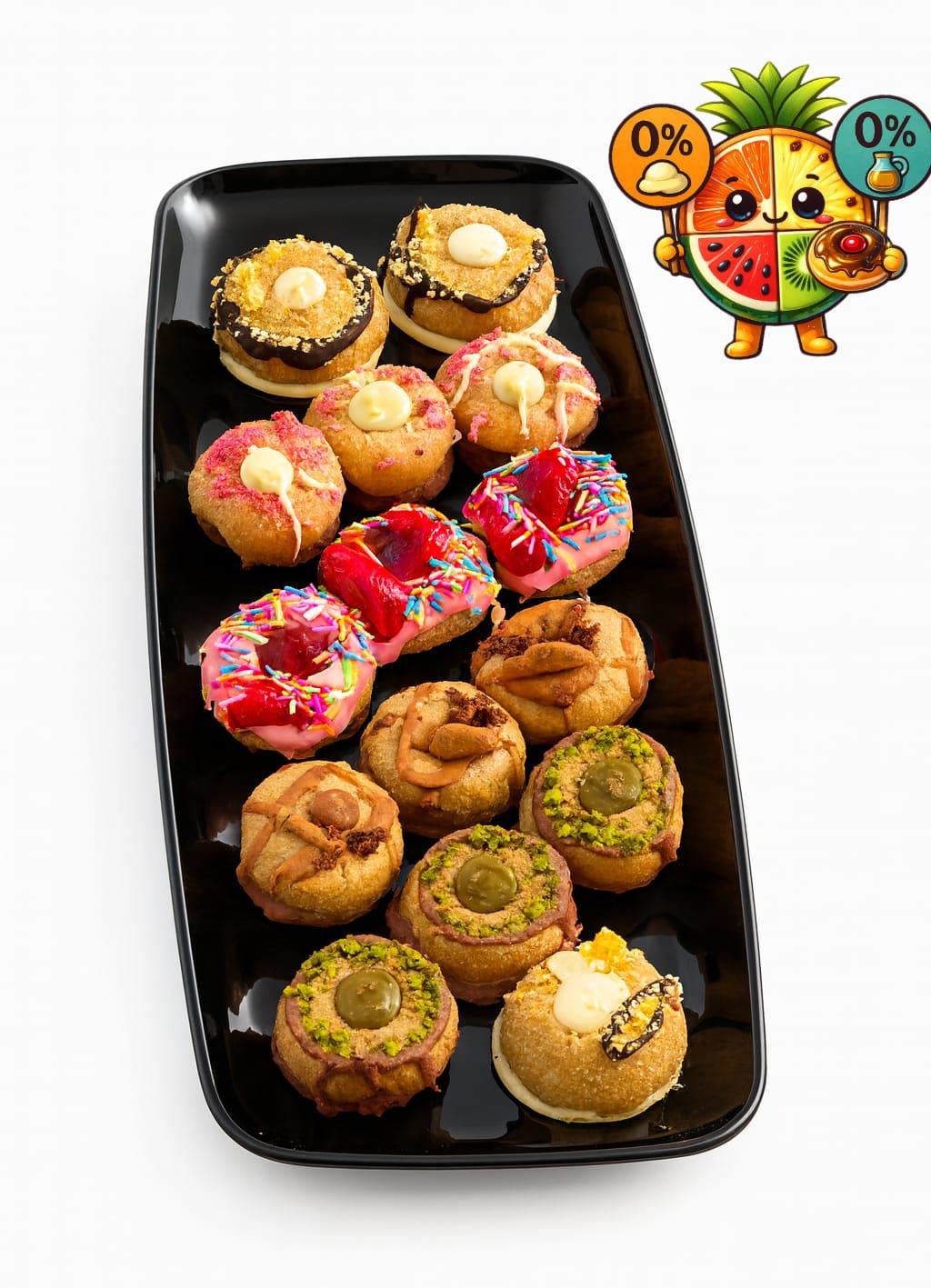 סופגניות 0% בצק 100% חשק - אלגנט