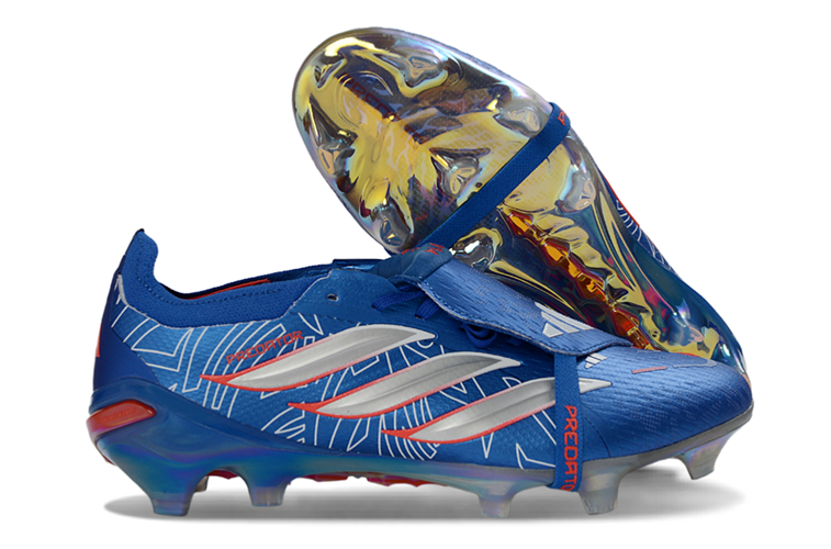נעלי כדורגל אדידס Adidas Predator Elite FG כחול אפור