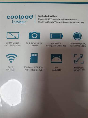 טאבלט .coolpad