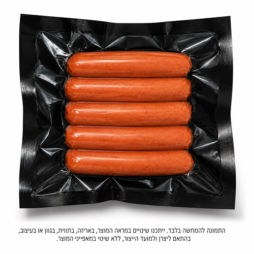 שקיות ואקום חלקות 20×30 ס"מ 120 מיקרון – גב שחור