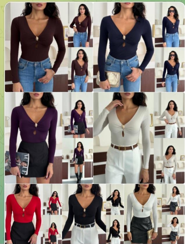 חולצה צמודה אבזם