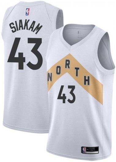 גופיית סיאקם טורונטו לבנה NBA