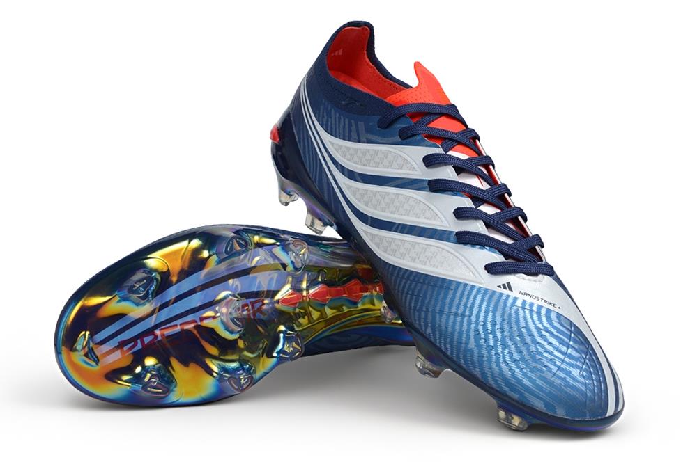 נעלי כדורגל אדידס Adidas Predator Elite FG כחול אפור