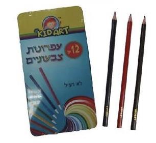 צבעי עיפרון 12 במארז