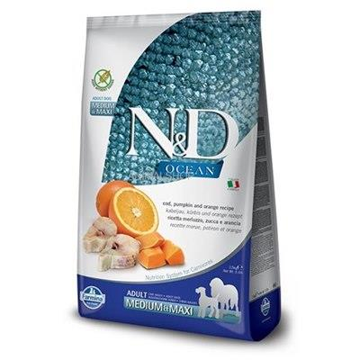 N&D אושן דלעת כלב מיני 2.5 קג Natural&Delicious