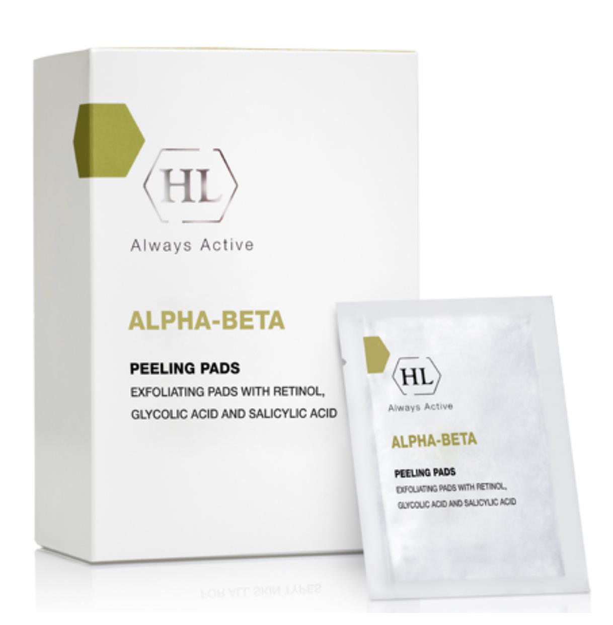 רטיות פיליניג PEELENING PADS HL  alpha-beta