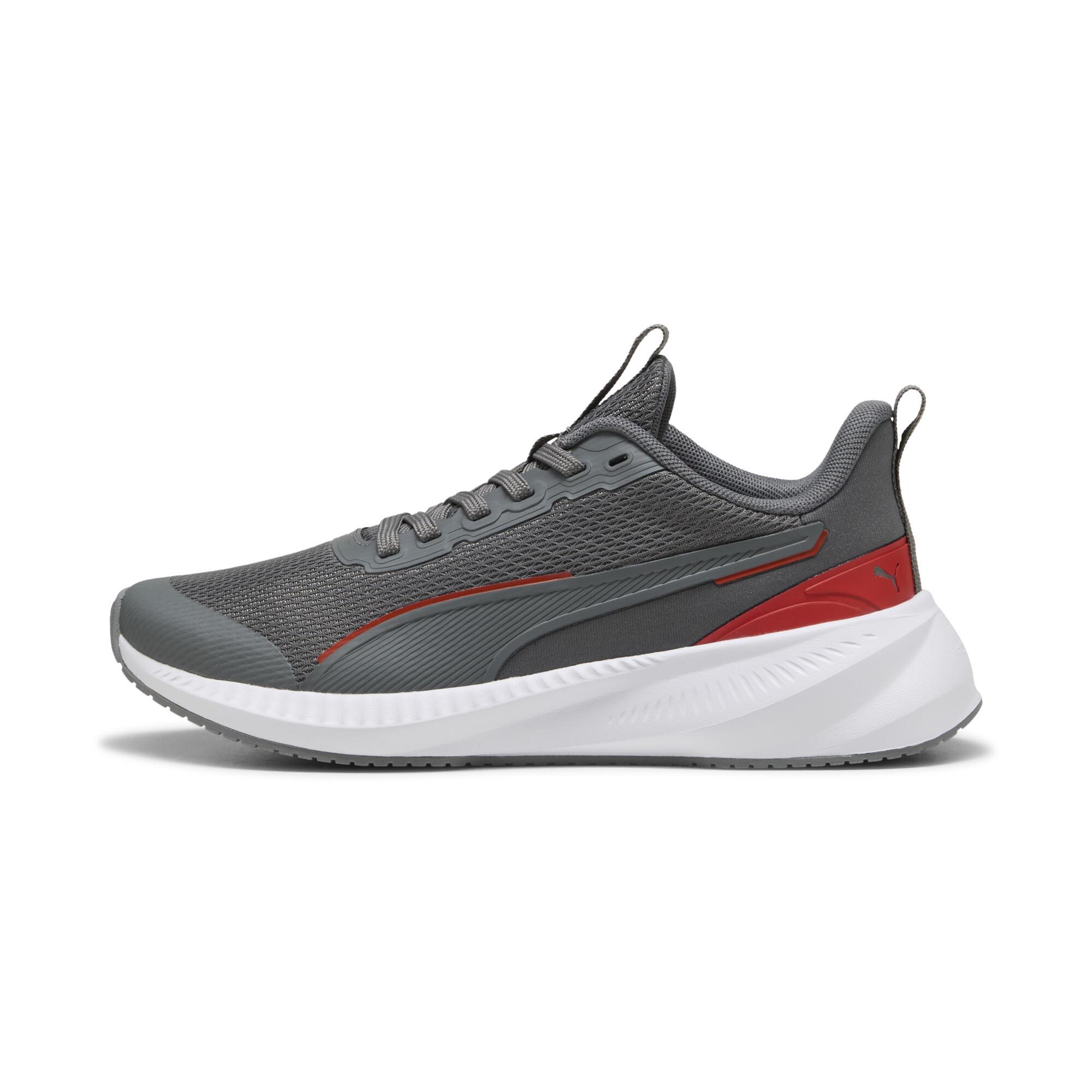 נעלי ספורט בנים נוער פומה שרוכים אפור PUMA 401526