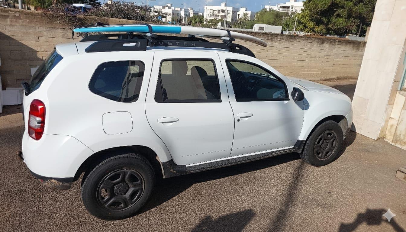 גגון לדאציה דאסטר דור ראשון מ 2015 פסי רוחב אלומיניום מגשרים לפסי אורך עם מנעולים קמפינג לייף