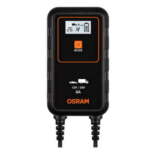 מטען מצברים 908 8A; עוצמת 12V/24V מבית ORSAM