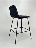 כסא בר מעוצב דגם אוליבר צבע שחור
