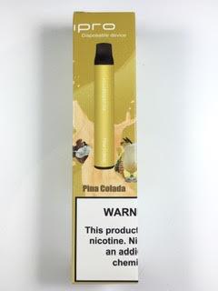 סיגריה אלקטרונית חד פעמית כ 2000 שאיפות Kubipro Disposable 20mg בטעם פינה קולדה Pina Colada