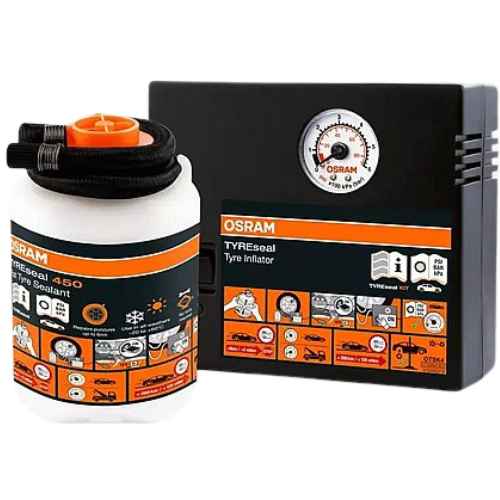 קיט קומפרסור לרכב FLAT TYRE REPAIR מבית ORSAM קיט קומפרסור לרכב FLAT TYRE REPAIR מבית ORSAM