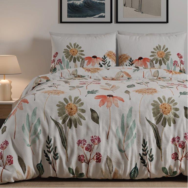 מצעים למיטה מתכווננת 100% כותנה - קורנית