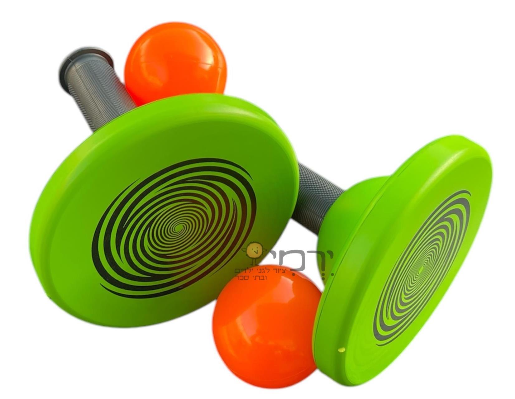 זוג מטקות בלאנס + 2 כדורים