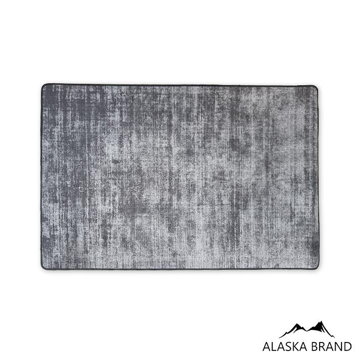 שטיח מטבח איכותי בתוספת גומי בתחתית דגם - 58 אפור בהיר (מתנקה בקלות!)